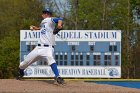 Baseball vs Babson  Wheaton College Baseball vs Babson during Championship game of the NEWMAC Championship hosted by Wheaton. - (Photo by Keith Nordstrom) : Wheaton, baseball, NEWMAC